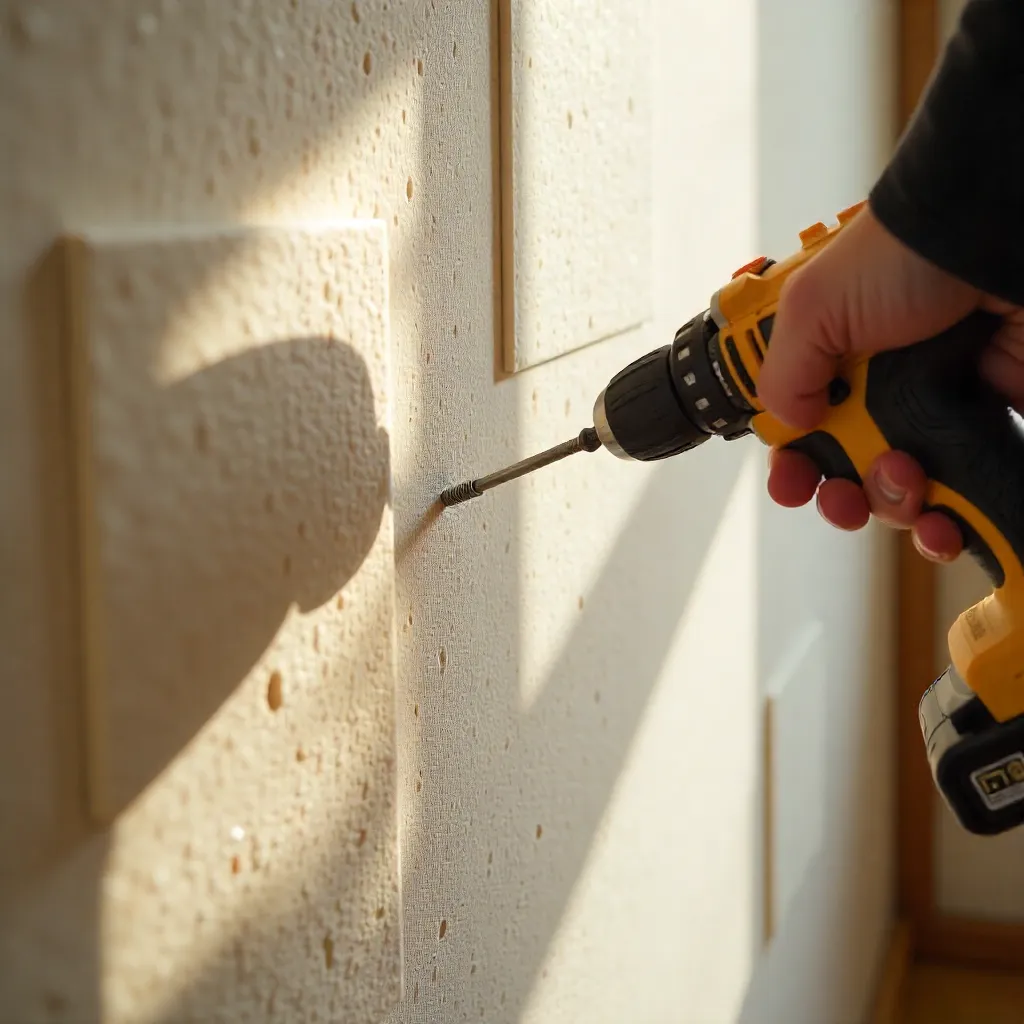 Decorative felt acoustic panels